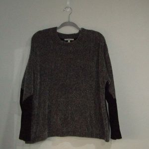 Heart and Crush Plus Size Chenille Color Block Pullover